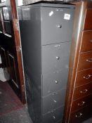 A 6 drawer filing cabinet