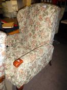 A fireside armchair