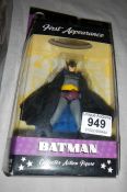 A Batman 1st appearance action figure, D.C Direct