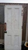 6 solid pine doors