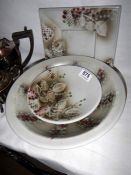 3 Chris Aston art pottery dishes