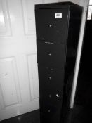 A 6 drawer filing cabinet
