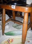 An oak stool