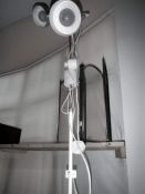 A reading lamp