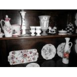 A quantity of miscellaneous items including plates etc.
