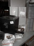 A large quantity of singles' CD's & DVD's etc.