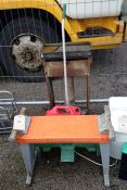 A greenhouse heater, garden stool& seeder etc.