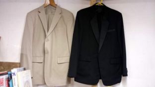 A dinner suite & beige suit