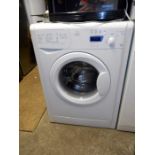 An Indesit washing machine