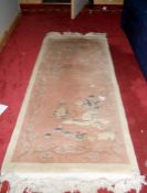 A Chinese rug