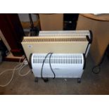 3 electric heaters