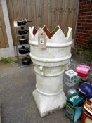 A garden chimney