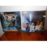 2 Lego Star Wars canvases