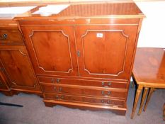 A lovely quality inlaid cabinet (Harris & Baker)