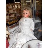 An old wax doll