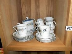 A quantity of tea sets