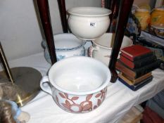 A quantity of chamber pots