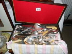 A fine canteen of cutlery & box of good cutlery