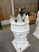 A garden chimney