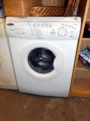 A Hotpoint washing machine