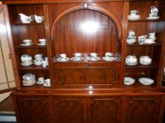 A Brexton tea set etc. 9 shelves
