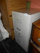 A 3 drawer filing cabinet