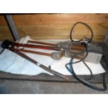 A bolt cropper and spot welder