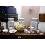 3 china containers etc