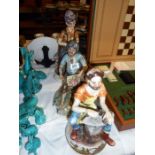 3 capodimonte figures