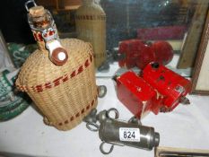 A sall motor, icing gun & flask