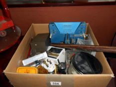 A box of bolts, hardware etc