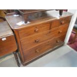 Victorian mahogany chest of drawers