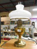 An old and complete Alladin Famos oil lamp, No.