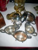 Quantity of good silver plate items etc