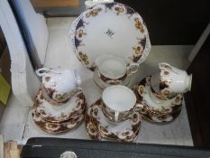 A Paragon fine bone china tea set