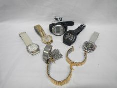A quantity of gent's wrist watches