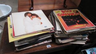 A quantity of LP records including Billy Connolly etc. (a number of empty sleeves)