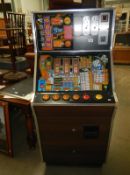 A 1970's Mad Hatter fruit machine A/F
