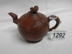 A miniature Chinese Yixing teapot, 19th century,