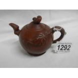 A miniature Chinese Yixing teapot, 19th century,