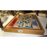 Vintage plan a village play table and contents by Good Wood Toys