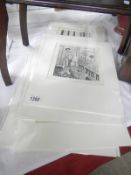 10 Henri Matisse nudes b/w plates c1930 mounted and sealed all 16" x 12"