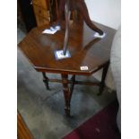 Edwardian octagonal side table