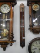 An antique barometer