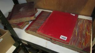 6 Victorian/Edwardian Punch books