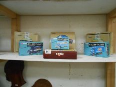 4 Corgi Classics coach box sets & 3 Corgi golden oldies vans