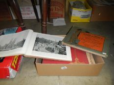 A quantity of 1930's 'The Farmers Home' magazines, 3 photographic books 'beautiful Britain' 1894,
