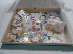 A quantity of stamps including One Penny Reds & Victorian lilac 1d