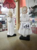 2 Royal Doulton figurines,