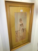 A good watercolour signed Arthur Spooner entitled 'The Enchanted Shore'